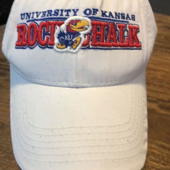 Kansas Jayhawks Hat Rock Chalk One Size - Picture 7 of 11